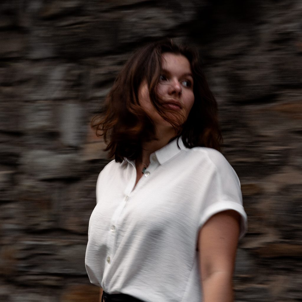 moody Portrait Empowerment Session blue hour