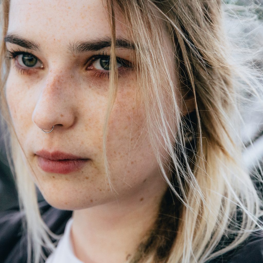 Portraitsession Parkdeck Blue hour